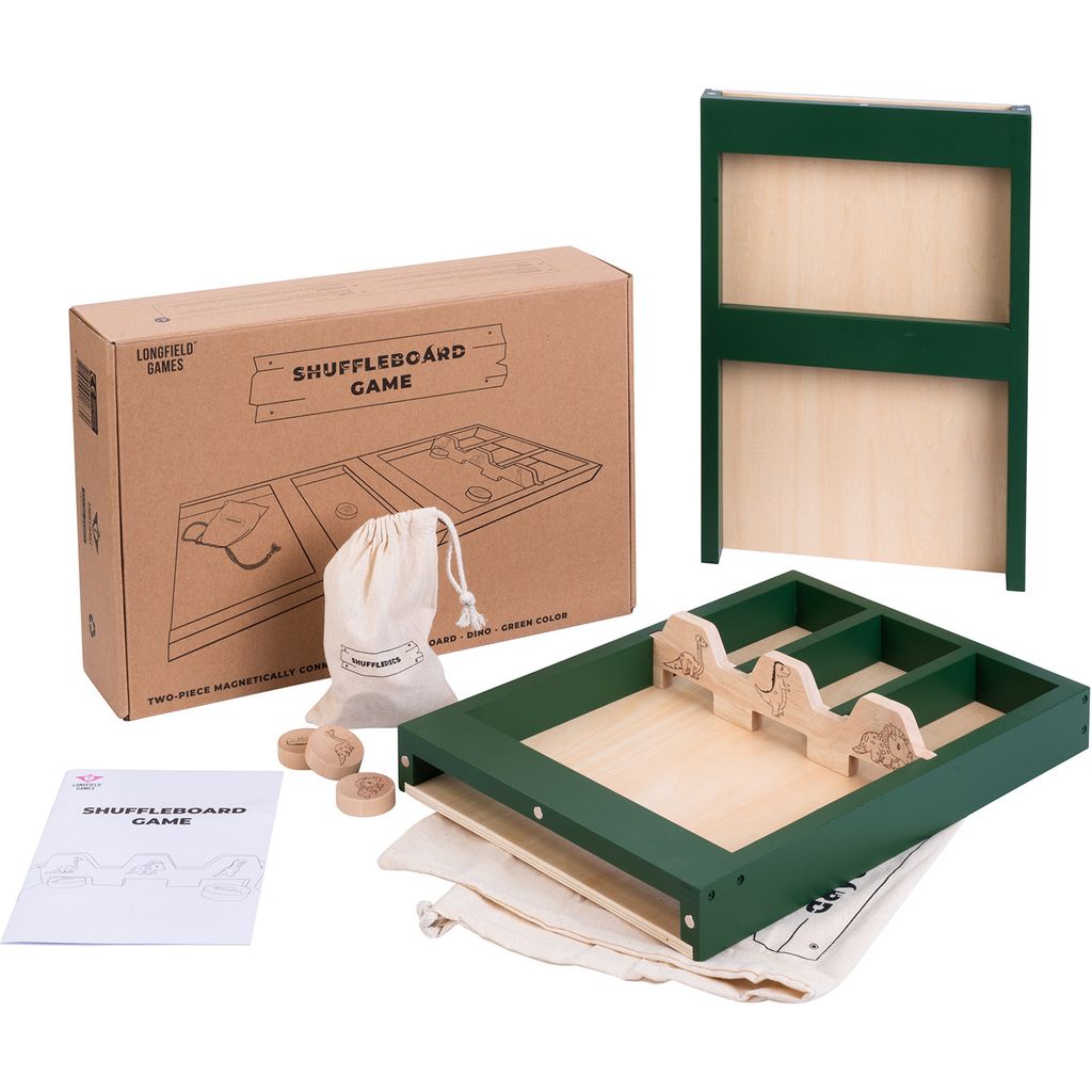Longfield Games Shuffleboard 80cm Magnetische Teile - DINO