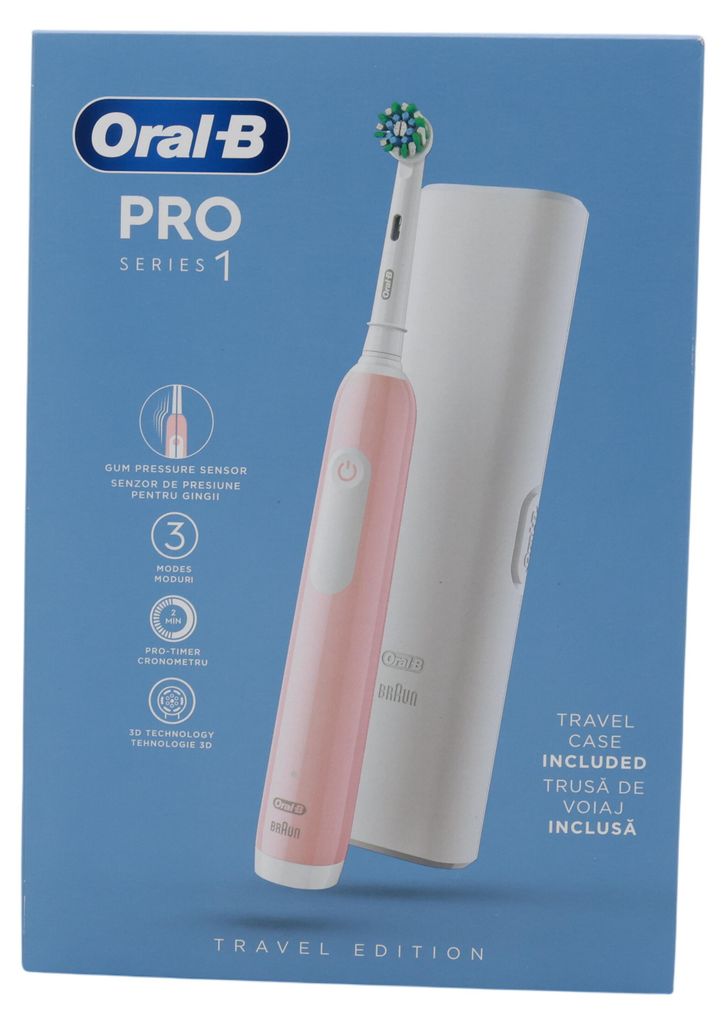 Oral-B | Brosse à dents électrique Pro Series 1 - Rose - Image du produit 