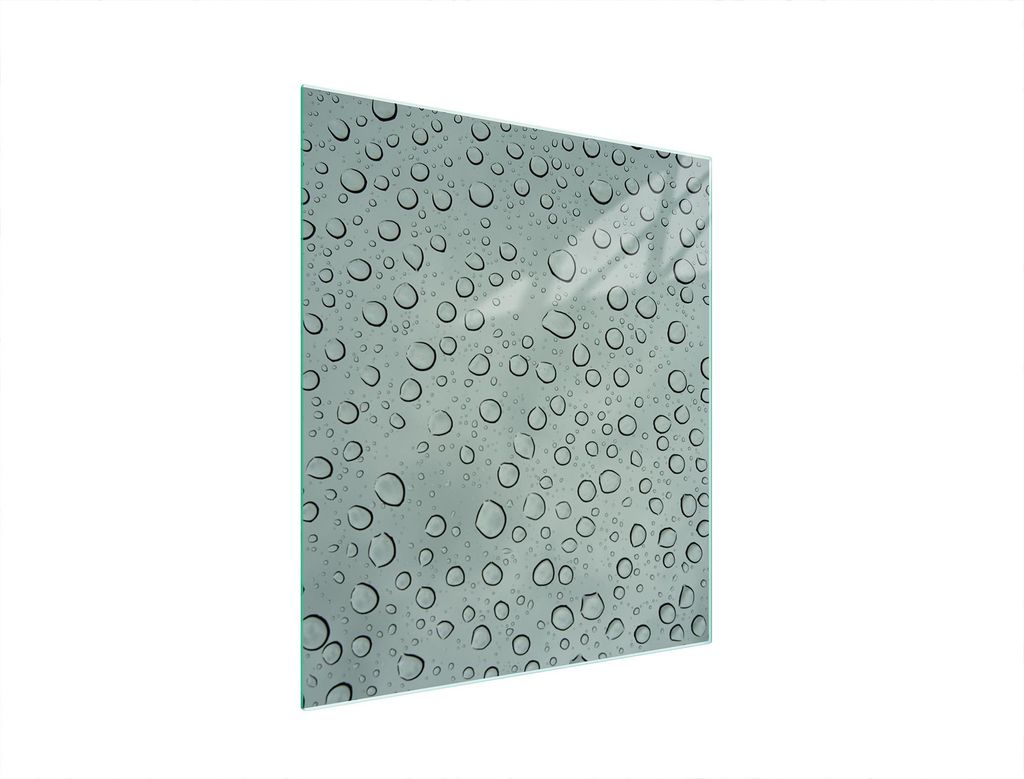 Glasschneidebrett 45x52 Tropfen