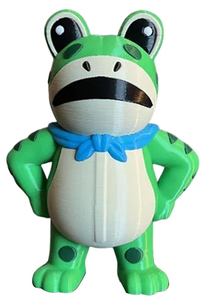 Portland-Protestfrosch-Ornament, 3D-gedruckte Froschfigur, Sammlerstück, Symbol für Frieden und Freundlichkeit, Protestaktivismus, Geschenk, insp...