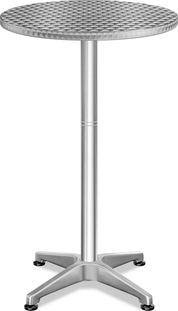 Table de bar ajustable 60cm idéale pour petits espaces et télétravail