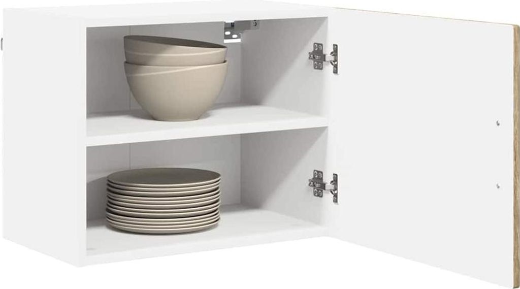 Eleganter Möbel Küchenschrank 2 pcs - Montage erforderlich - Sonoma-Eiche 50 x 31 x 40cm Holzwerkstoff - CJG359870 - Küchenschränke