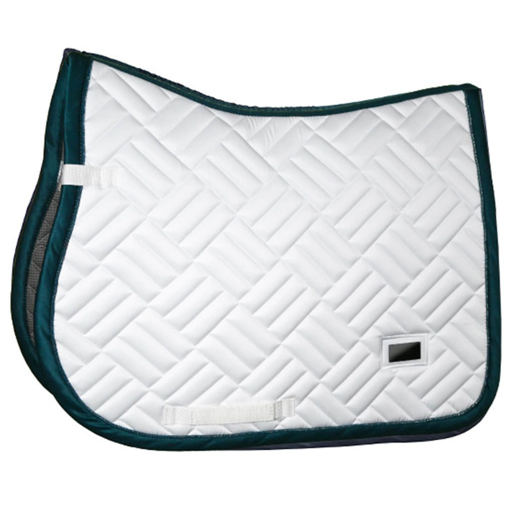 Equestrian Stockholm Schabracke Springen Modern White Dramatic Monday Springschabracke White Full