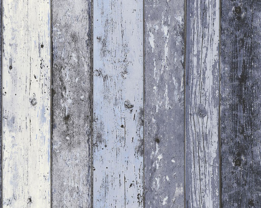 A.S. Création Tapete New England 2, blau, 10,05 m x 0,53 m, 855060, 8550-60