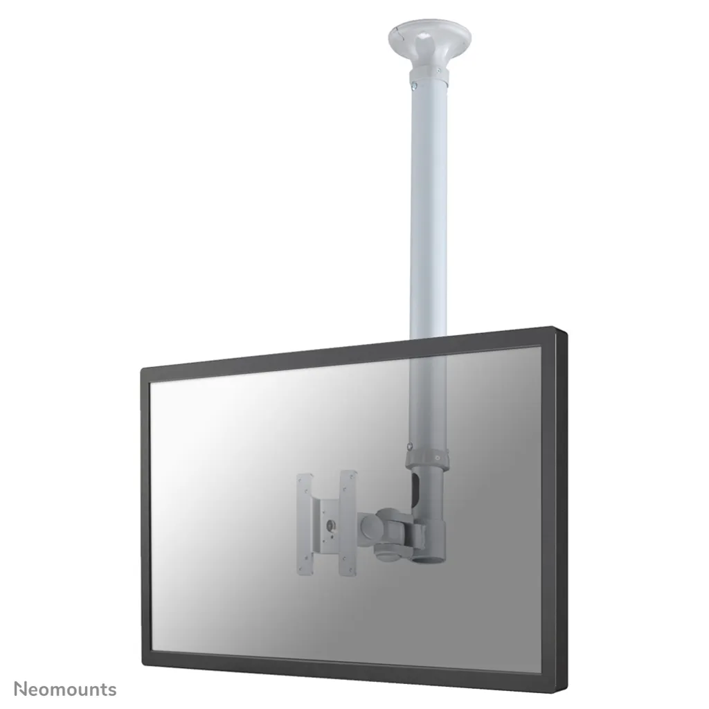 Neomounts FPMA-C100SILVER: Supporto Soffitto TV 30'' Argento Professionale