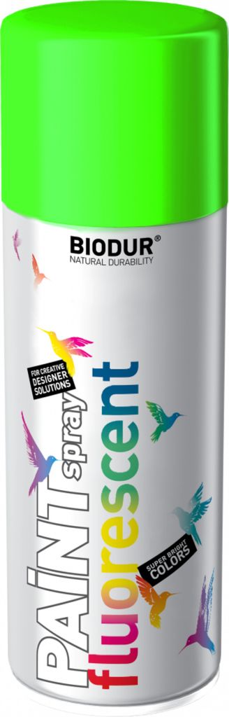 Biodur | Sprühlack - Grün (RAL 9015) - 400ml, Fluorlack, Produktbild 
