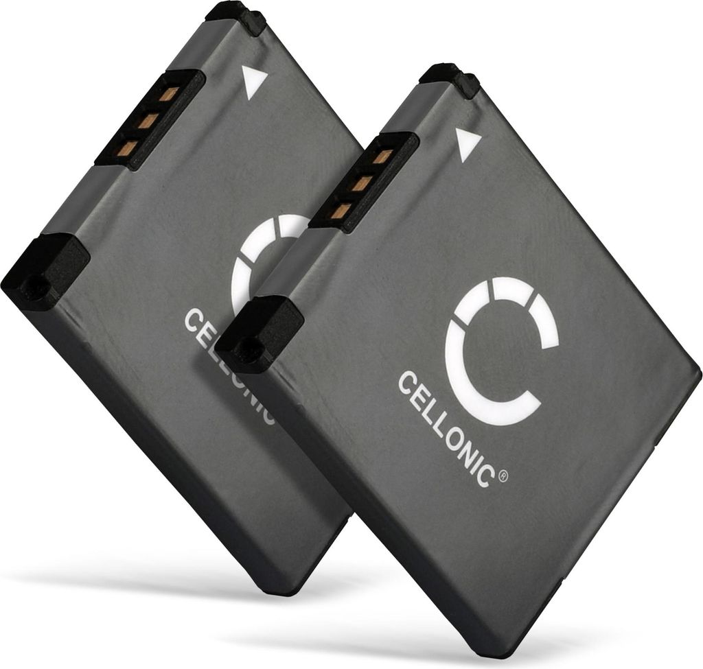 CELLONIC 2x Akku für Kamera Kompatibel mit Canon IXUS 285 HS, PowerShot A3500 IS, PowerShot SX430 IS, NB-11L - (600mAh, 3.7V)