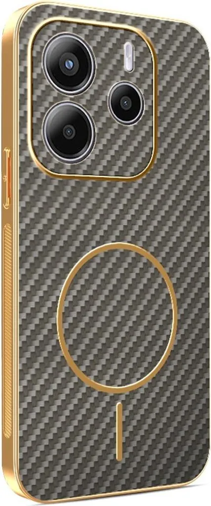 Custodia MagSafe Xiaomi Redmi Note 14 4G 164.8mm Phonesta Carbon Fiber