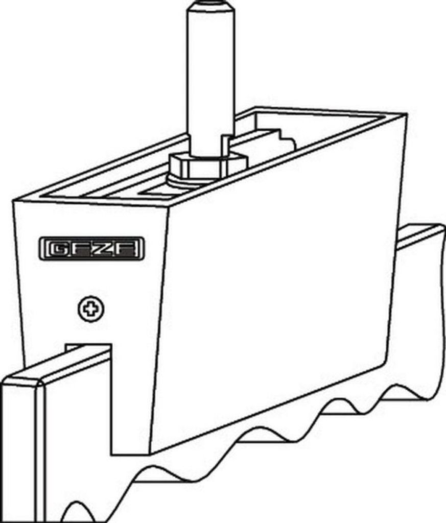 Geze Glasklemmplatte für Perlan 140 / Rollan 40N / 81 mit Produktbild 