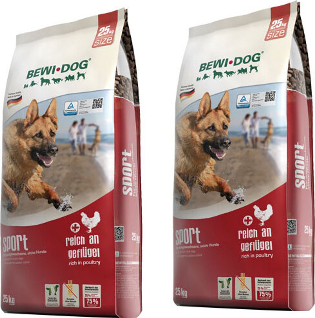 Bewi Dog Sport 2 x 25 kg Produktbild 
