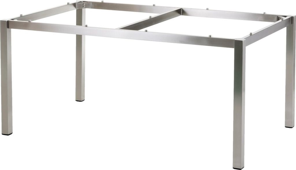 Diamond Garden Tischgestell SAN MARINO 158 x 98 cm, Edelstahl