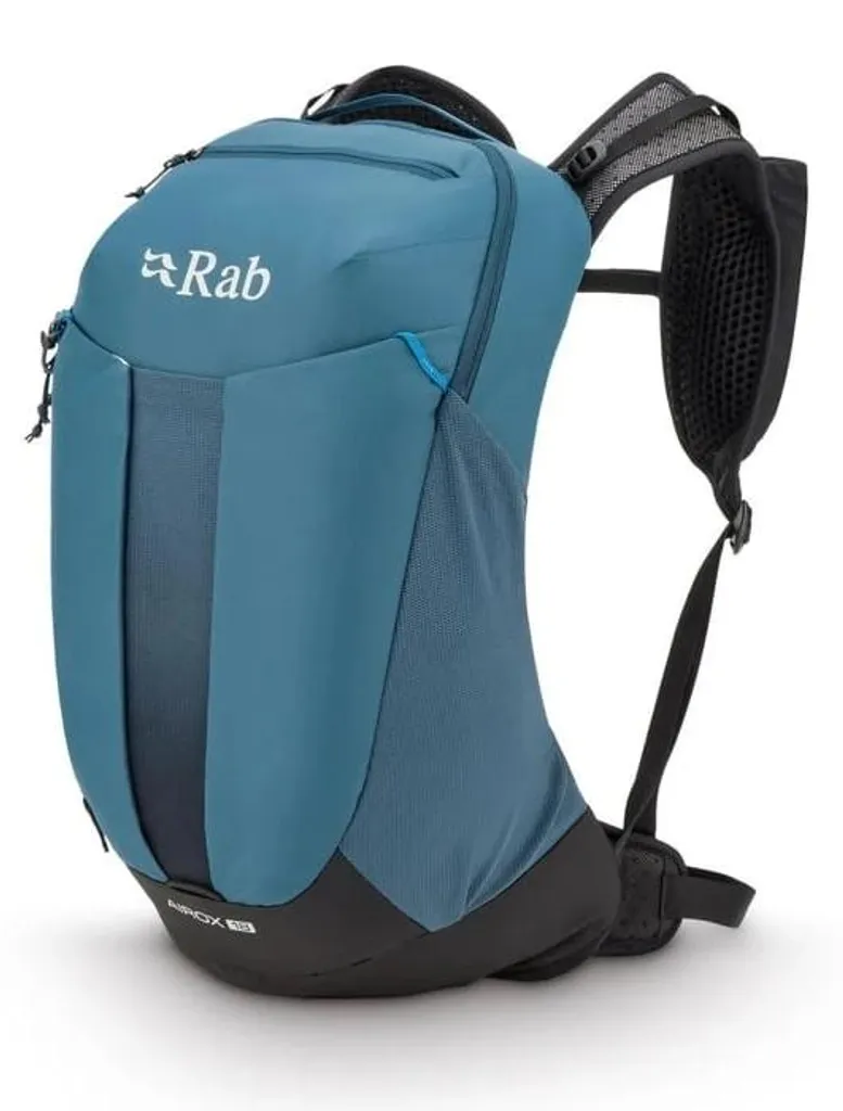 Rab Airox 18 Bleu Tempête : sac à dos respirant avec dos ventilé 18L