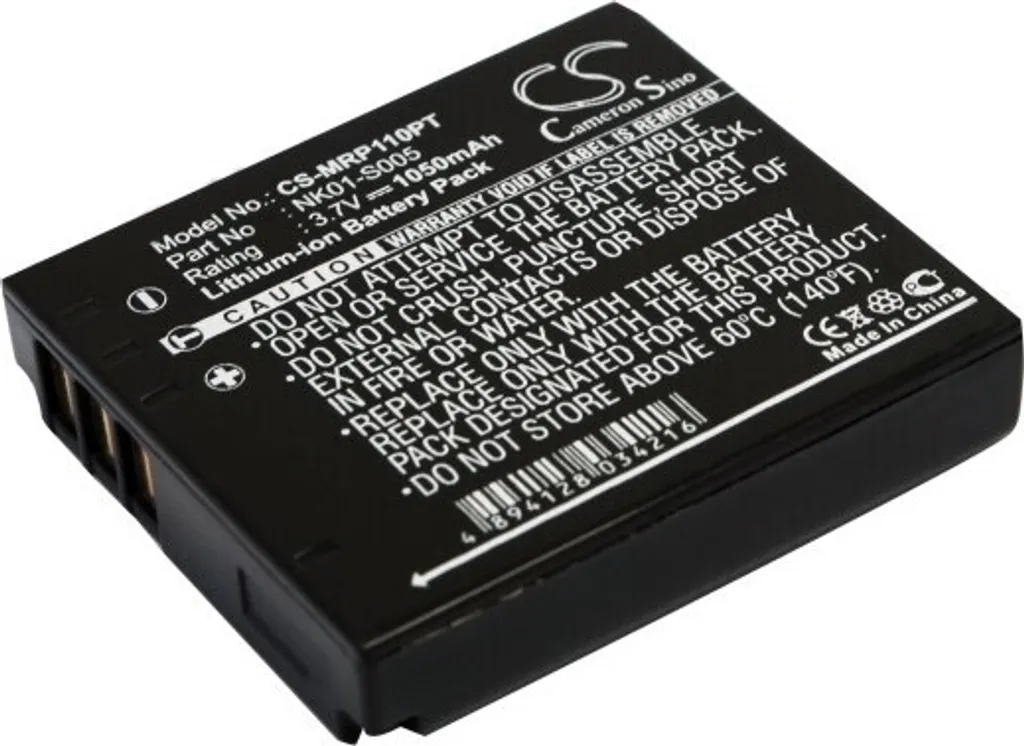 TECHTEK Batteria compatibile con [FAVI] Mini Projector, PJM-1000, per [3M] MPro 110 Micro Projector sostituisce NK01-S005, per NK03-S005