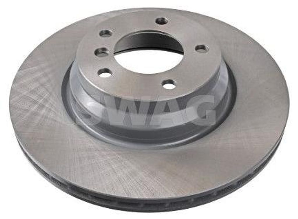 SWAG Bremsscheibe, Vorderachse, innenbelüftet, 330 mm Ø, 24 mm Dicke, 5-Loch