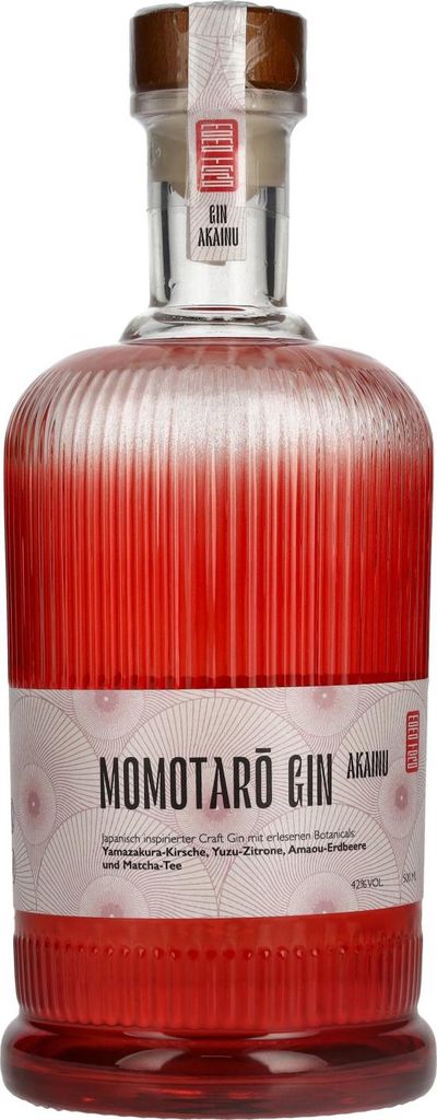 Momotarō Akainu Gin 42% Vol. 0,5l