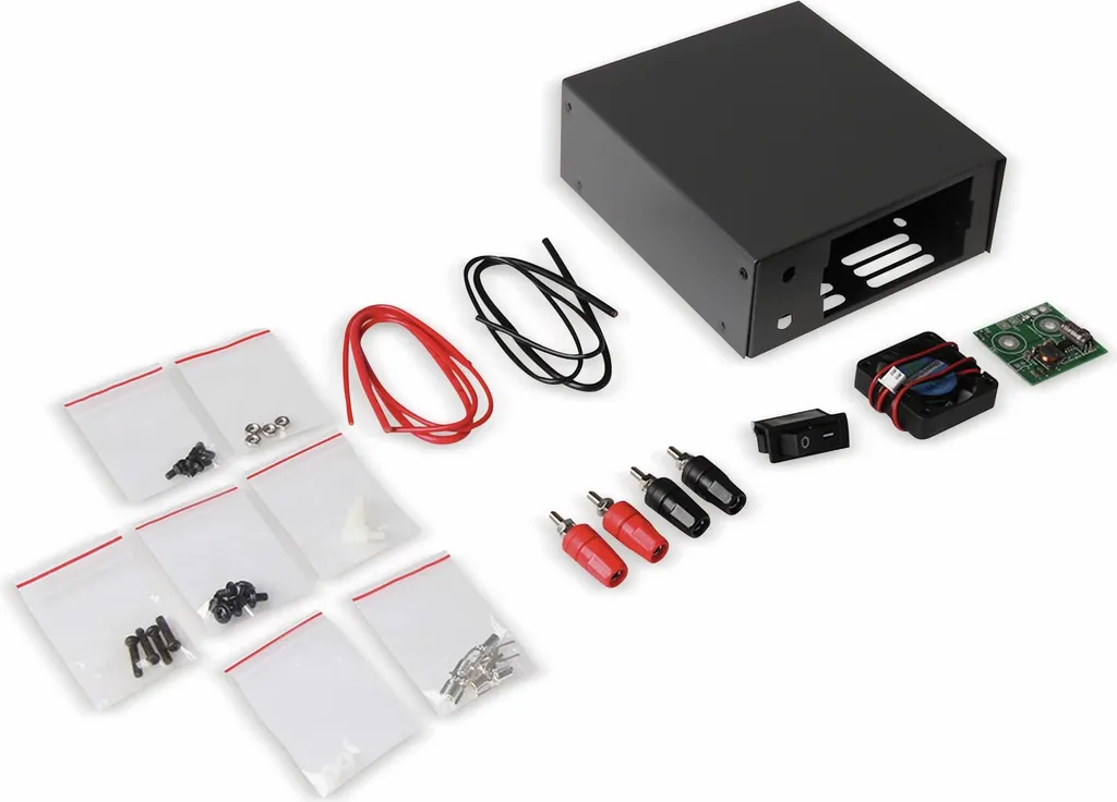 Alloggiamento Joy-IT JT-DPS-Case per Alimentatore da Banco DIY
