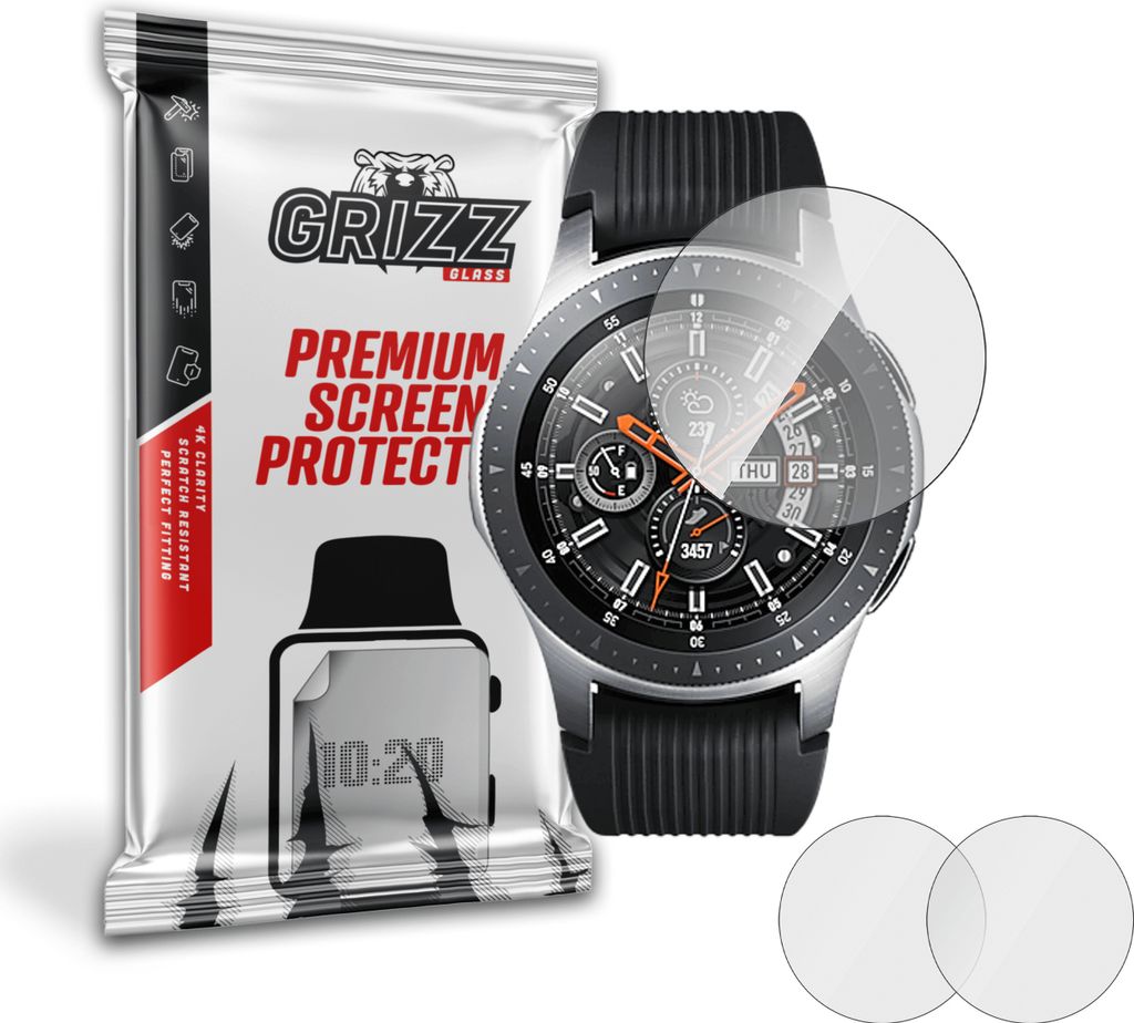 Hybriertes Glas GrizzGlass HybridGlass für Samsung Galaxy Watch 46 mm
