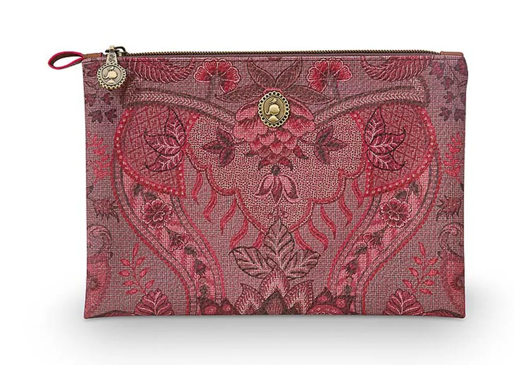 Pochette Trucchi Pip Studio Kyoto Festival Rosa Antico | Beauty Case Flat