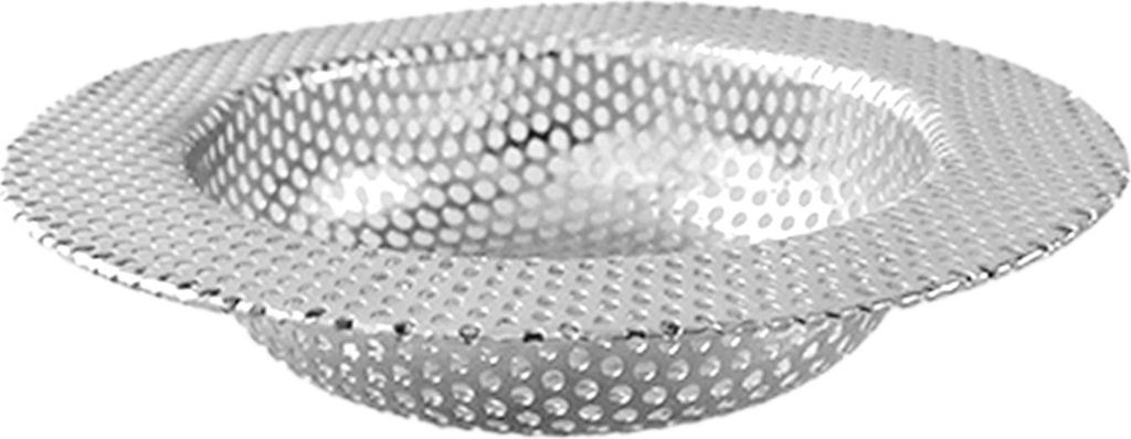 Küche Spüle Sieb Edelstahl rostfrei großen breiten Rand Spüle Drain Korb für Haus M 9cm/3.5in Außendurchmesser
