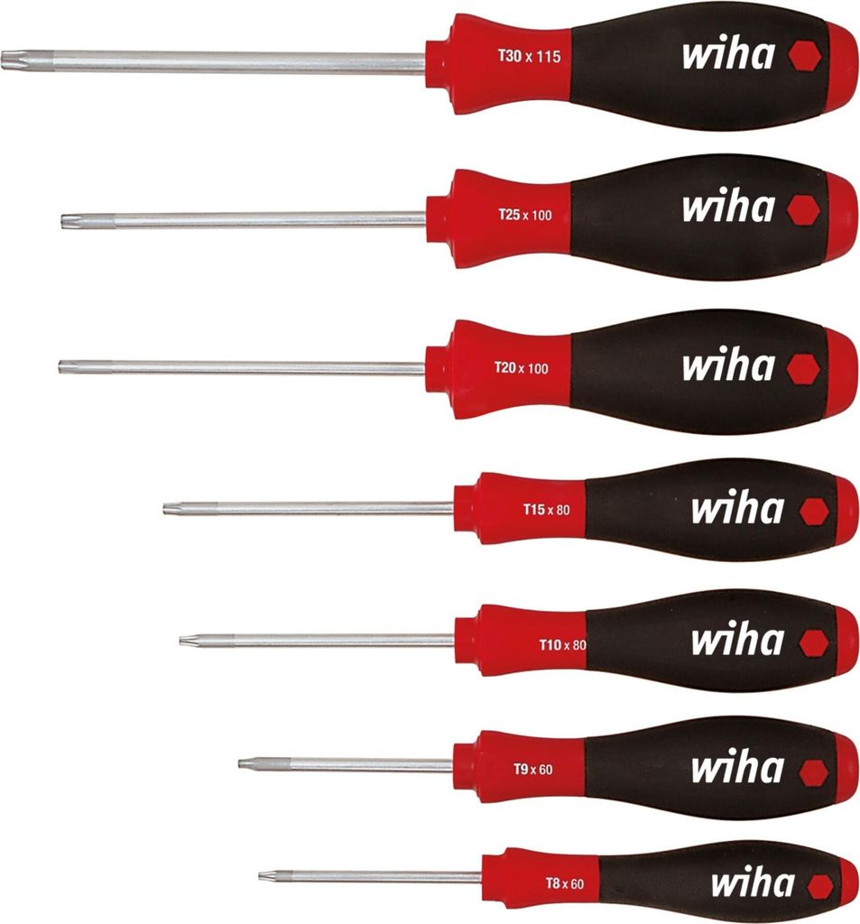 Jeu de tournevis Wiha softfinish® torx®, 7 pces (01299) Image du produit 