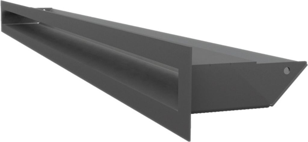 Kratki Lüftungsgitter 45S | 60x800x96,5 mm | graphit