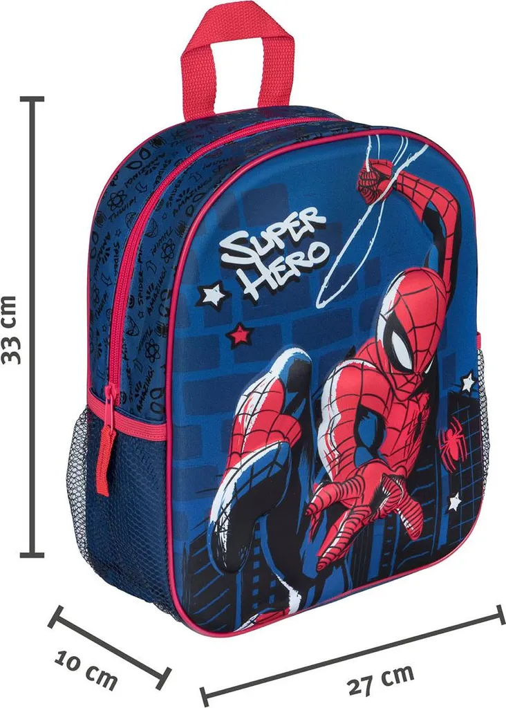 Zainetto Asilo Spiderman 3D Undercover: Comfort e Magia Marvel per Bambini - 2