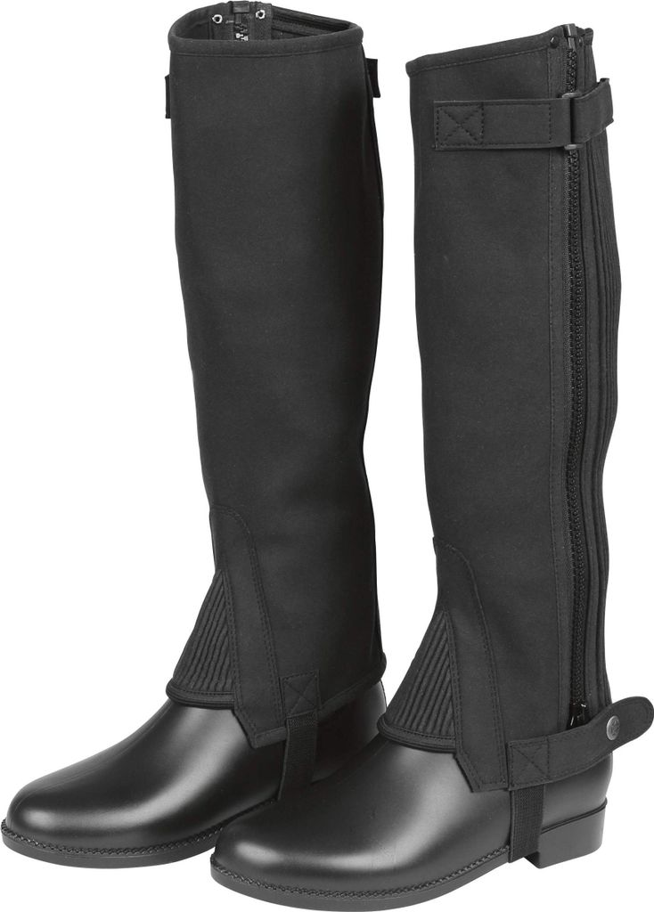 Kerbl Minichaps ClassicStretch Gr.156 waschbar mit Reißverschluss schwarz 328612