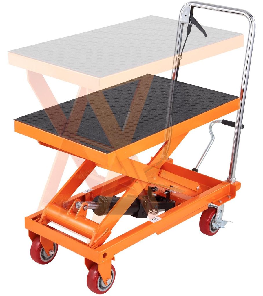 VEVOR Hydraulischer Hebetischwagen, 227 kg Tragfähigkeit, Produktbild 