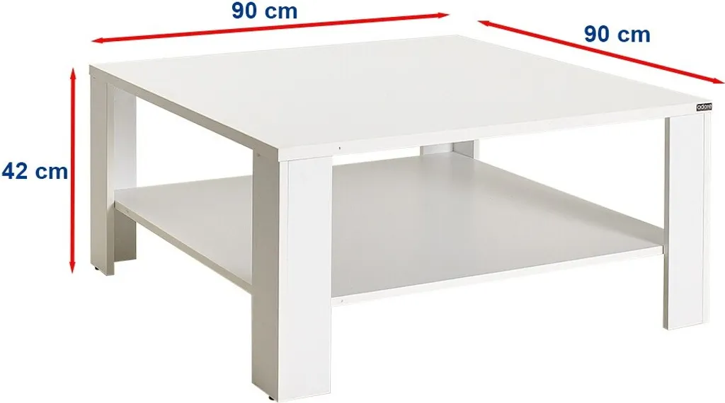 Table Basse Blanche Skye Decor : Solution Design pour Salon Moderne - 6
