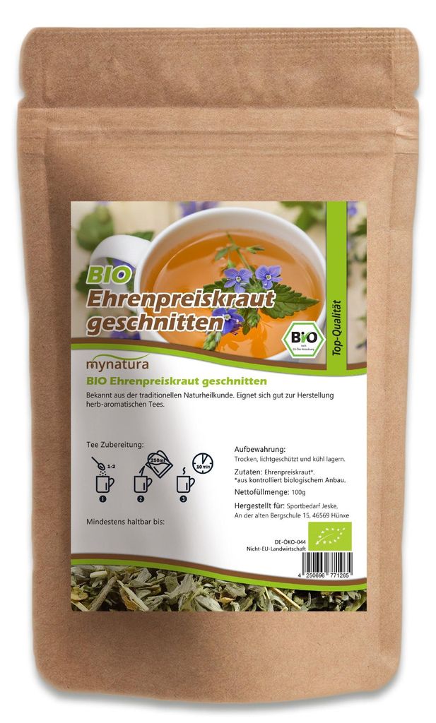 Mynatura  Ehrenpreiskraut geschnitten – in verschiedenen Produktbild 