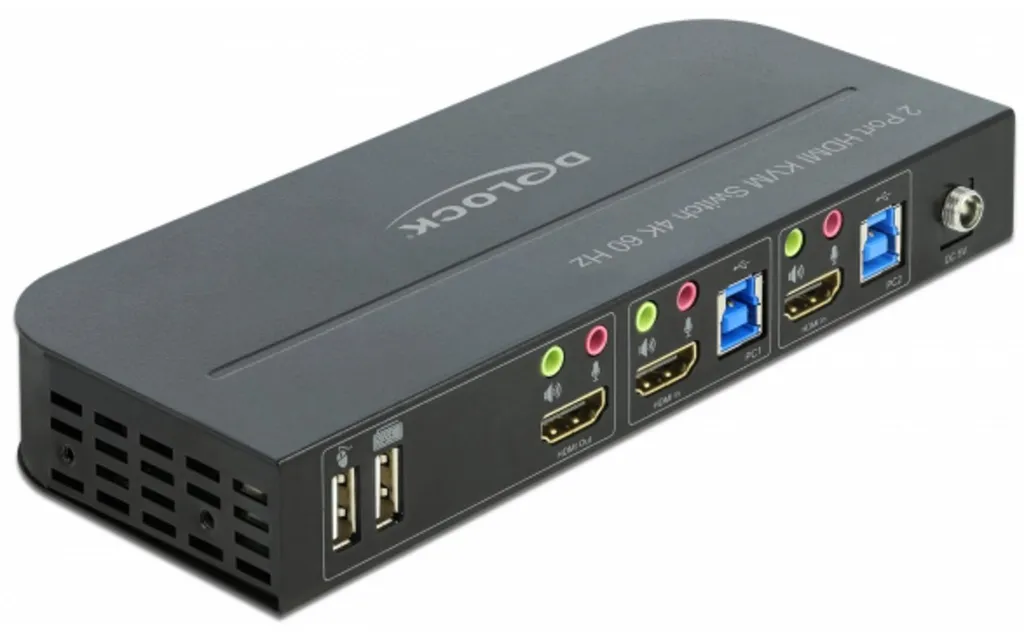 Éliminez les câbles avec ce Switch KVM HDMI 4K USB 3.0 pour 2 PC