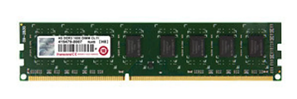 Barrette de Mémoire Vive 2GB DDR3 1600MHz Transcend pour Unité Centrale