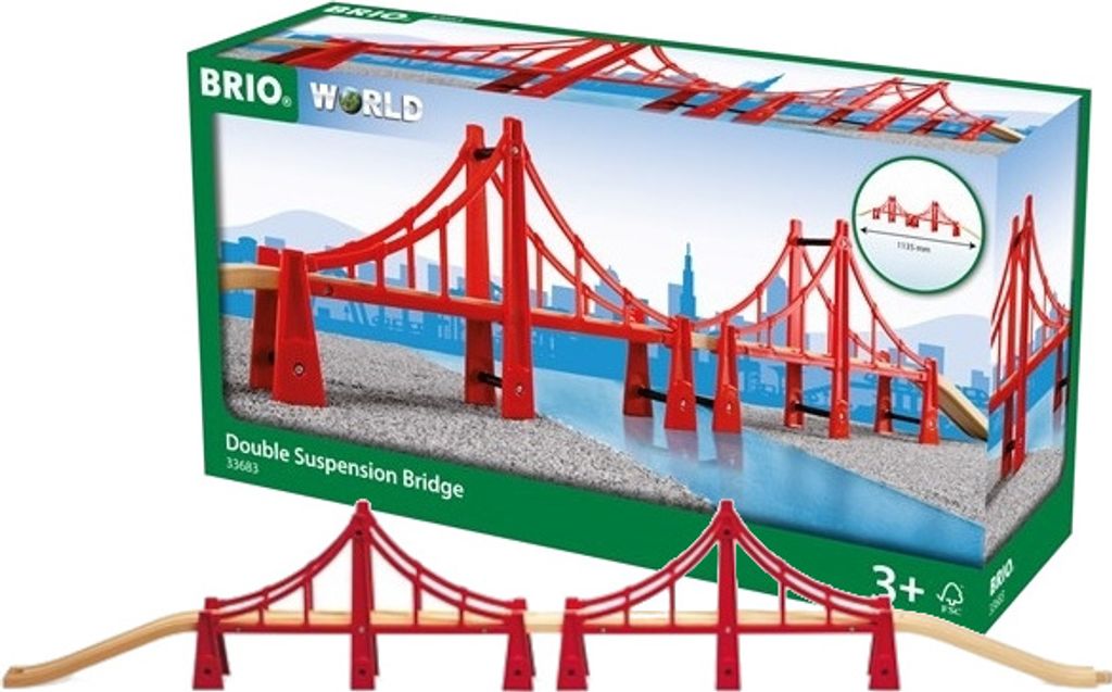 BRIO 7312350336832, Zestaw mostka, 0,3 lat(a), Czerwony Zdjęcie produktu 