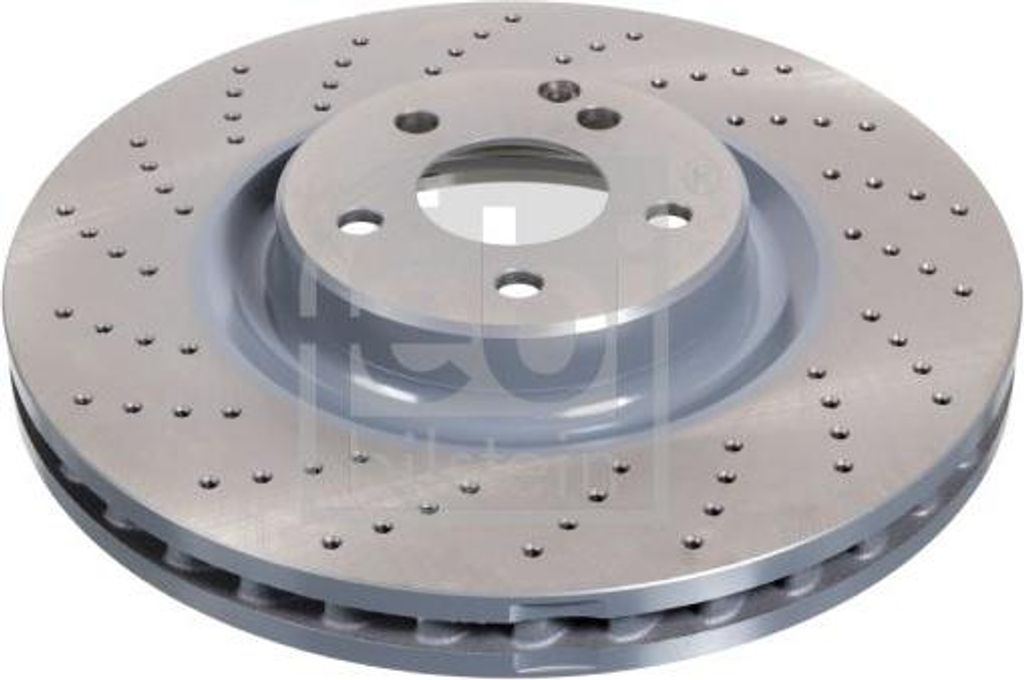 FEBI BILSTEIN 44030 Bremsscheibe OE A2214211812 kompatibel mit SLK, SL, S-Klasse, E-Klasse, CLS