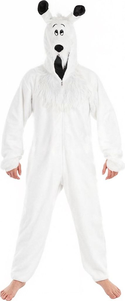 Costume d'Idéfix chien d'Astérix et Obélix pour adultes Image du produit 