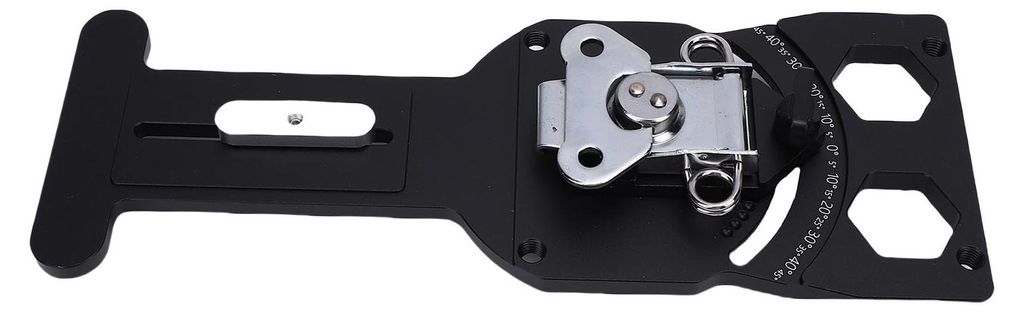 Winkelführungsschiene für die Stichsäge aus Aluminiumlegierung, einstellbarer Winkel, mit Anschlägen von -45 bis 45 Grad für die Holzbearbeitung