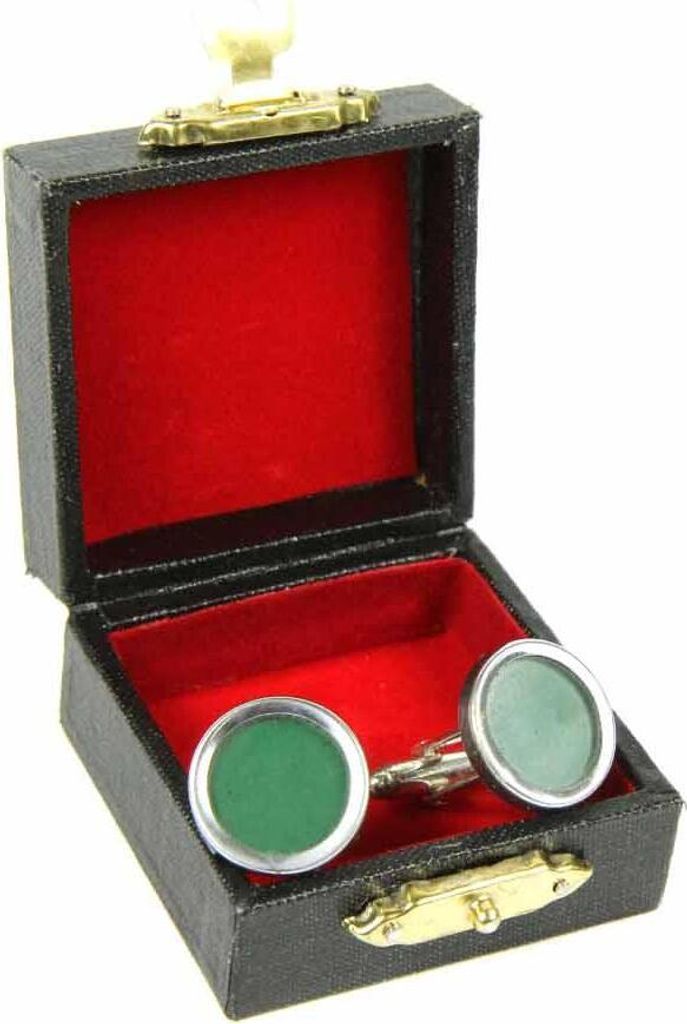 GRÜN Tasten Manschettenknöpfe Vintage Schreibmaschinentaste Miniblings groß