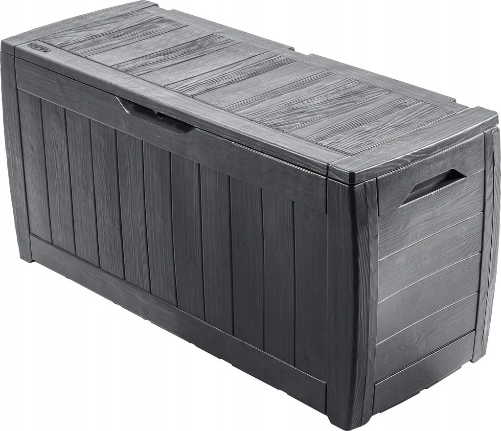 Coffre de rangement extérieur 270L : Protégez vos coussins du jardin