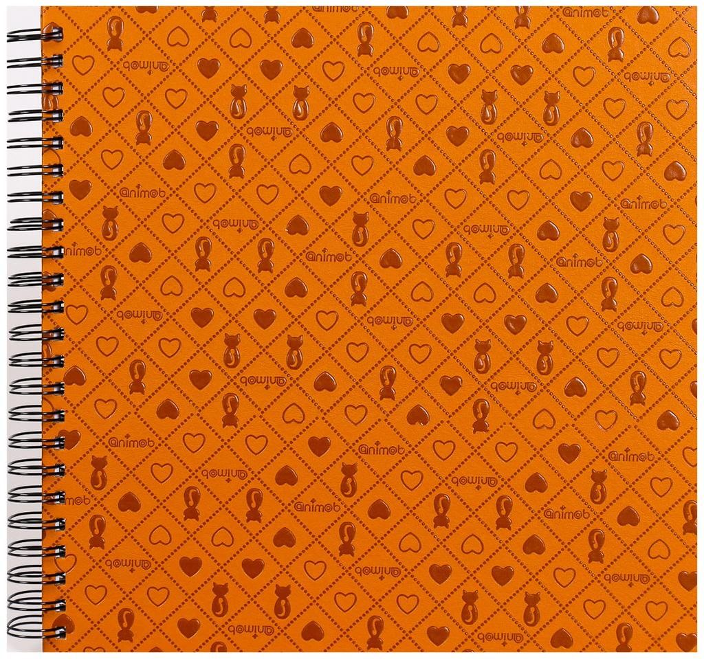 Spirálové fotoalbum na růžky 30x30/40s. LE CLOU hnědé Obrázek produktu 