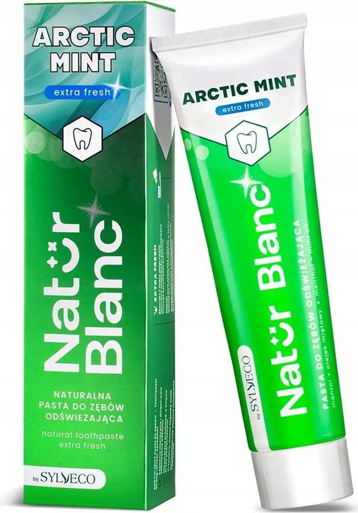 Sylveco Natur Blanc Arctic Mint Erfrischende Zahnpasta 100 ml
