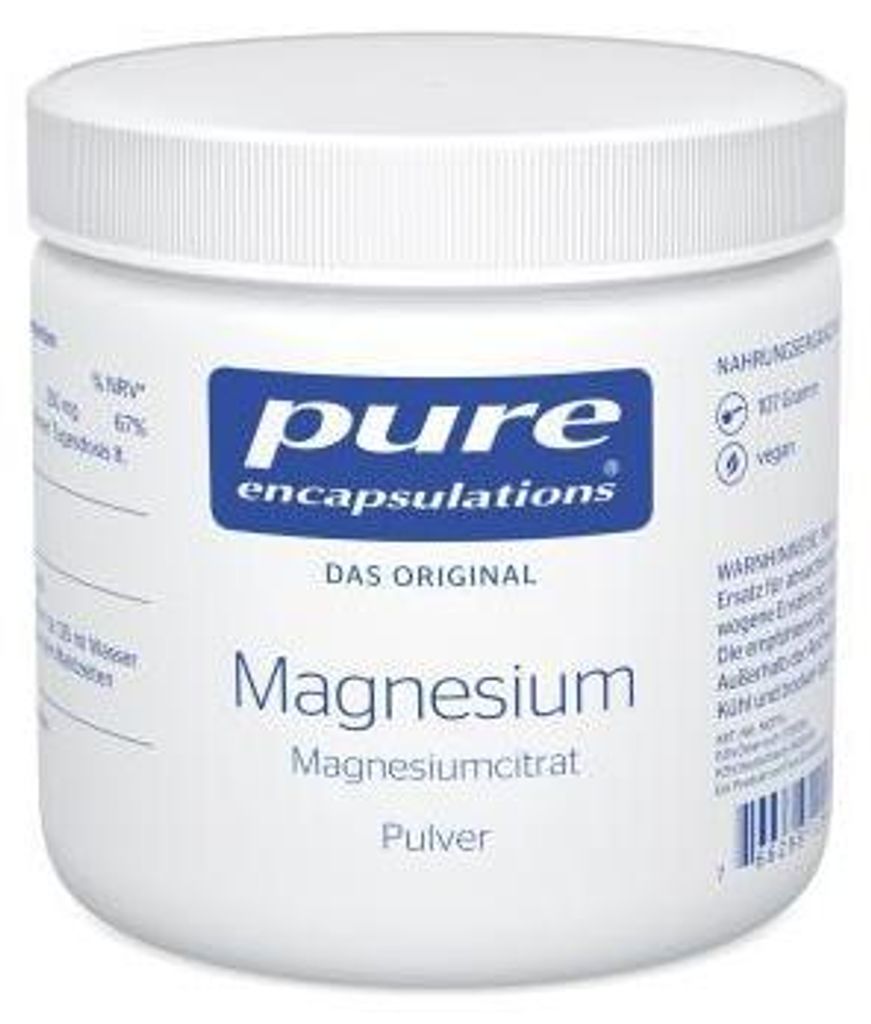 Pure Encapsulations Magnesium Magn.Citrat Pulver 107 g