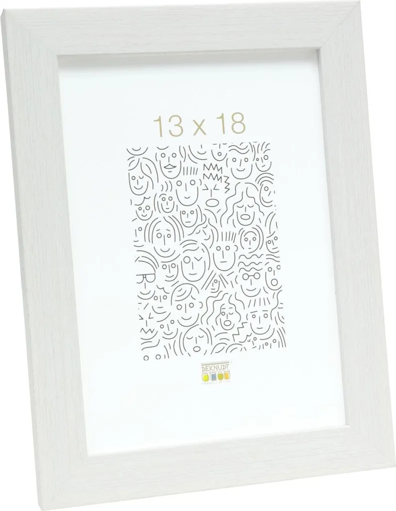 Cornice 20x30 Bianca S41VF1 Minimal - Decorazione Parete Moderna - 1