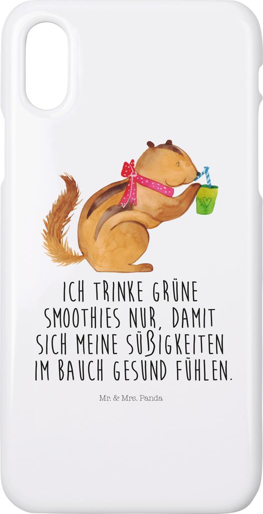 Mr. & Mrs. Panda Iphone 10 Handyhülle Eichhörnchen Smoothie Produktbild 