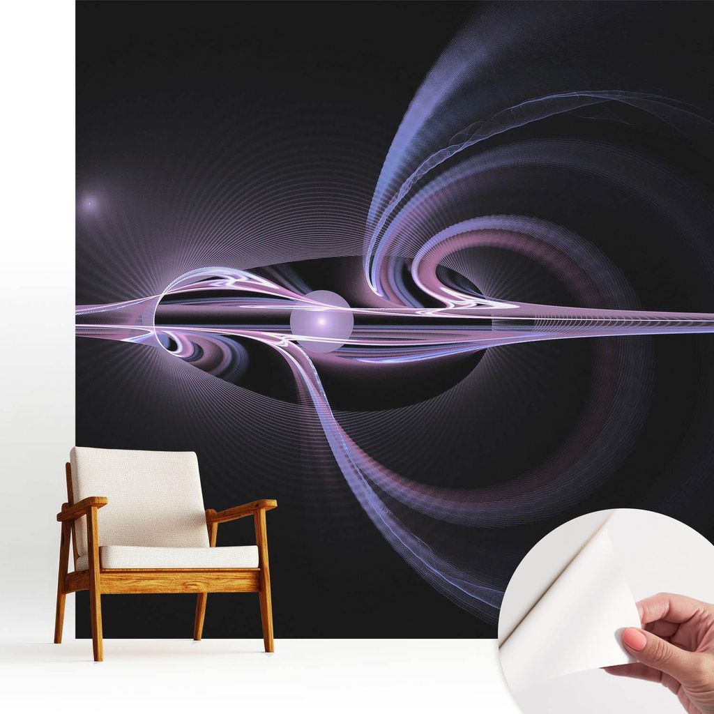Fototapete selbstklebend - 250x250 cm - Tapete - Wandtapete - Wandbilder - Klebefolie - Dekofolie - Tapete Folie - Wand - Dekoration - Wohnzimmer -...