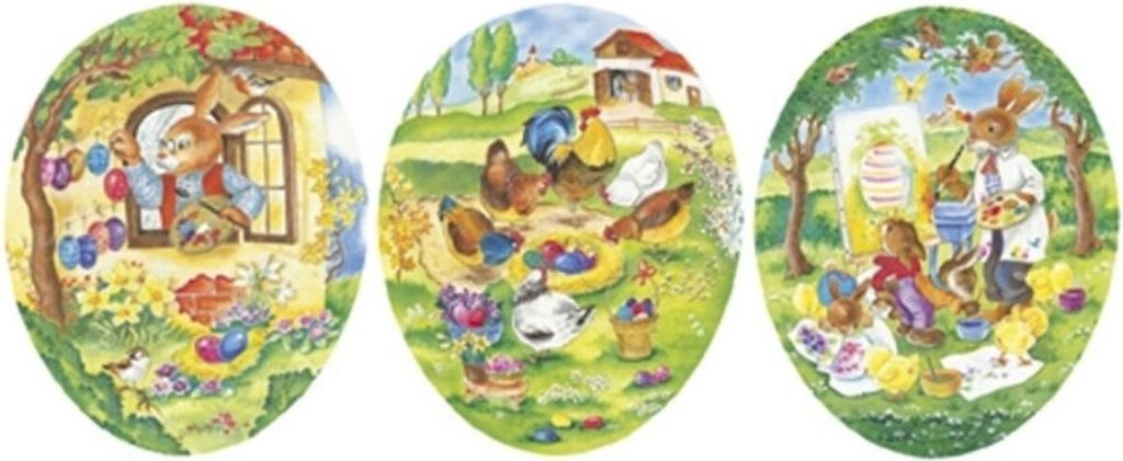 Nestler 11025 Füllei Ostern - Ø 25 cm, bunt sortiert Produktbild 