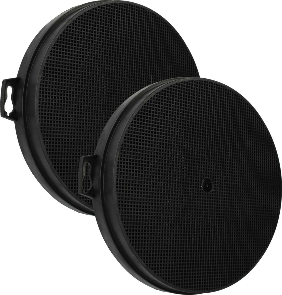 vhbw 2x Aktivkohlefilter kompatibel mit Jan Kolbe Plus 95 W, Punta 64 CN, Punta 94 CN, Rondo 65.2 CN, Plus 95 A, Plus 95 CN Dunstabzugshaube - 21 cm