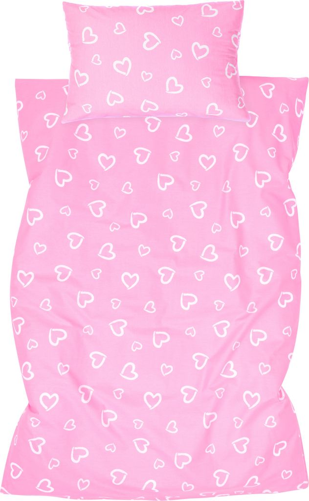Amilian Kinderbettwäsche 2-teilig – 100×135 & 40×60 cm – Produktbild 
