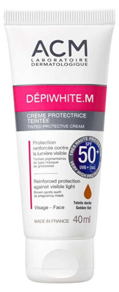 Acm Dpiwhite.M Barwiony krem ochronny Spf50+ 40 ml Zdjęcie produktu 