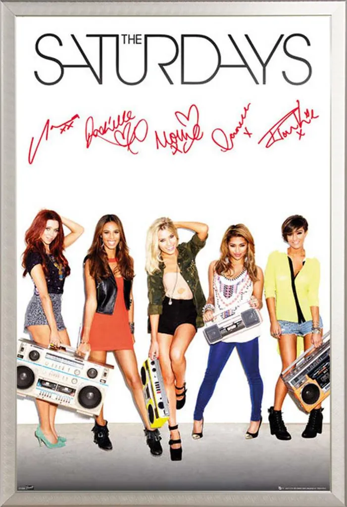 Regalo Originale: Poster Saturdays Firmato con Cornice Shinsuke