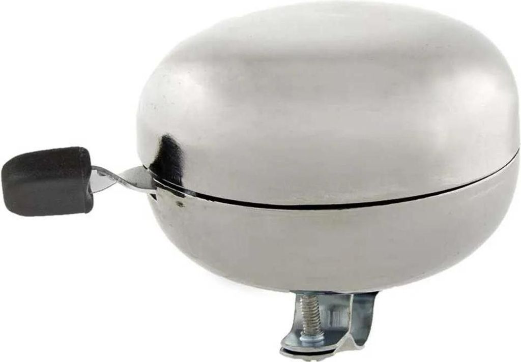 Bonin Din Don Fahrradklingel Silber 65 mm Silber 65 mm